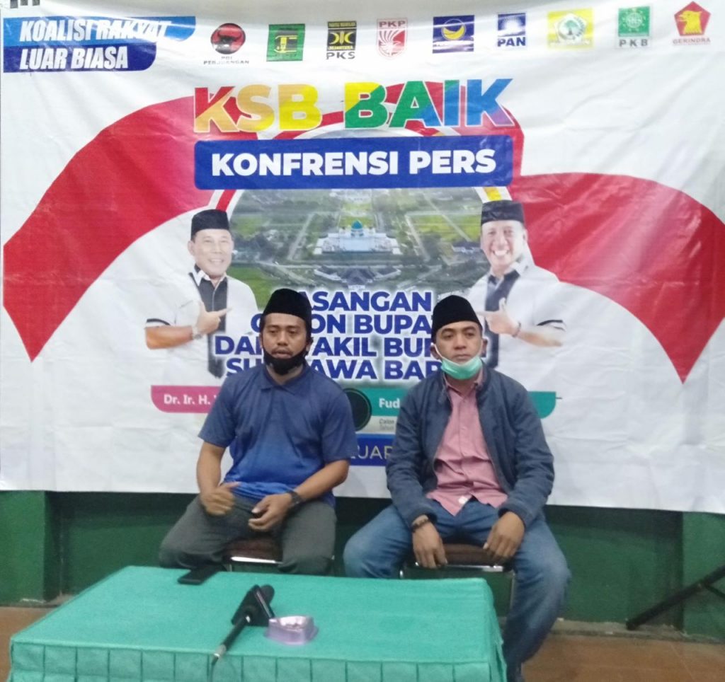 Ketua Tim Koalisi Luar Biasa , Ajak Masyarakat KSB bergandengan Tangan Menuju KSB Yang Lebih Baik