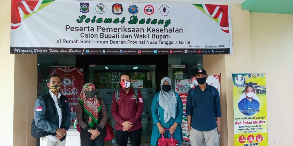 Hasil Pemeriksaan Kesehatan Calon Bupati/Wakil Bupati Sumbawa Akan Diverifikasi KPU Sumbawa