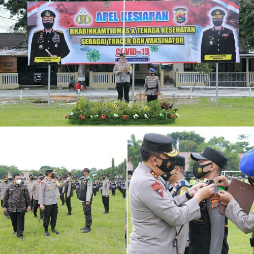 Polda NTB Terjunkan 1480 Personil Sebagai Tracer Covid-19