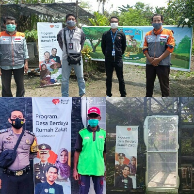 Polres Sumbawa Bersama Rumah Zakat Dukung Kembangkan Bibit Herbal Di Desa Jorok