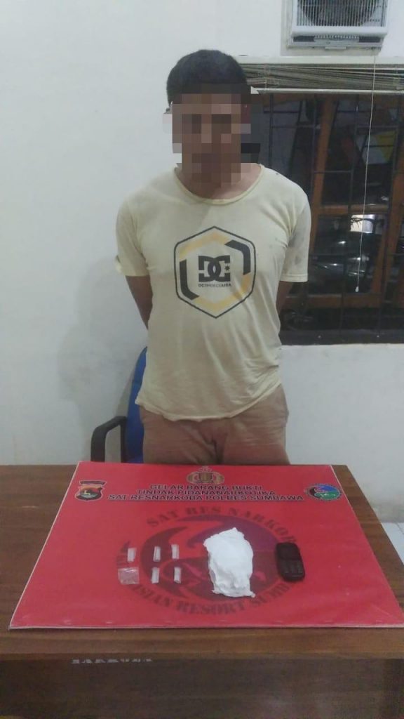 Warga Pernang Dibekuk Polisi, Amankan 5 Poket Shabu