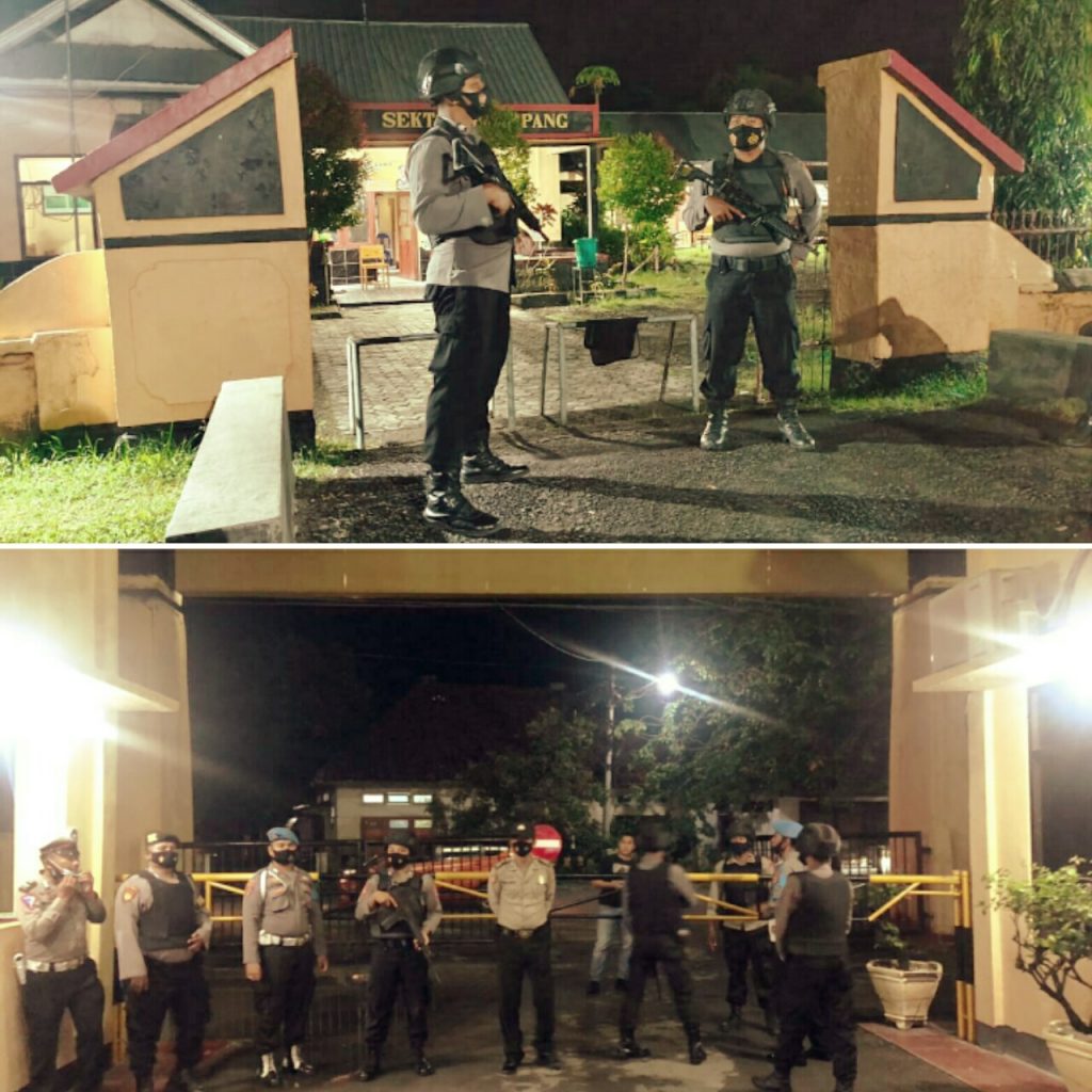 Perketat Pengamanan, Polres Sumbawa Terapkan One Gate System