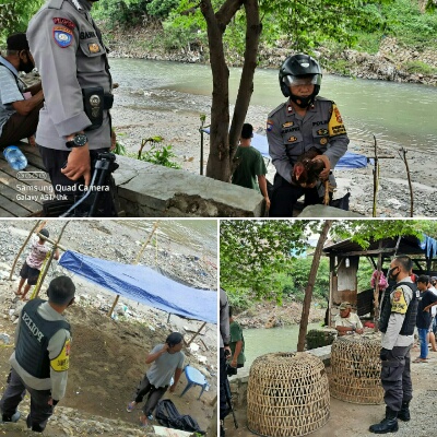 Polres Sumbawa Klarifikasi, Pembubaran Sabung Ayam Bukan di Brang Bara Tapi Di Bantaran Sungai Kelurahan Bugis
