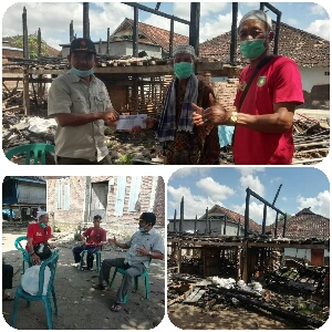 Kunjungi Korban Kebakaran Di Batu Bangka, Mohamad Ansori Serahkan Sejumlah Bantuan