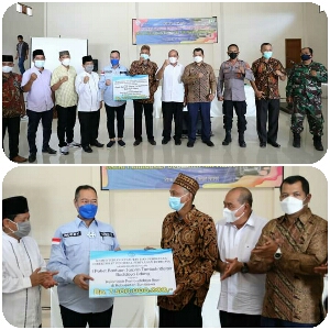 Dirjen Perikanan Budidaya Serahkan Bantuan Klaster Tambak Senilai Rp 7.500.000.000 Di Kecamatan Utan