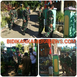 Dandim 1607/Sumbawa Mengecek Rumah Isolasi Terpusat Berbasis Desa Di Moyo Hilir