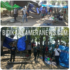 Polsek Kota Sumbawa Bubarkan Judi Sabung Ayam Di Boak Dalam, Para Pelaku Lari Kocar Kacir