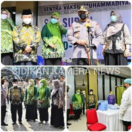 Gandeng Muhammadiyah, Kapolri Optimis Sangat Membantu Percepatan Vaksinasi