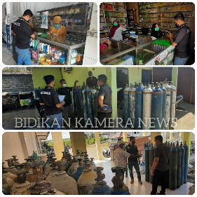 Atasi Kelangkaan Oksigen, Ketersediaan Obat Serta Vitamin, Satuan Reskrim Polres Sumbawa Lakukan Pengecekan