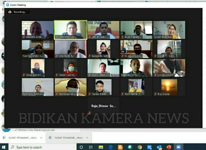KOMPAK Gelar FGD Penyusunan Model Keterhubungan Data Sumbawa