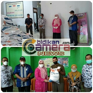 Wakil Bupati Sumbawa Monitoring Proses Penyaluran Beras Bantuan Kemensos RI