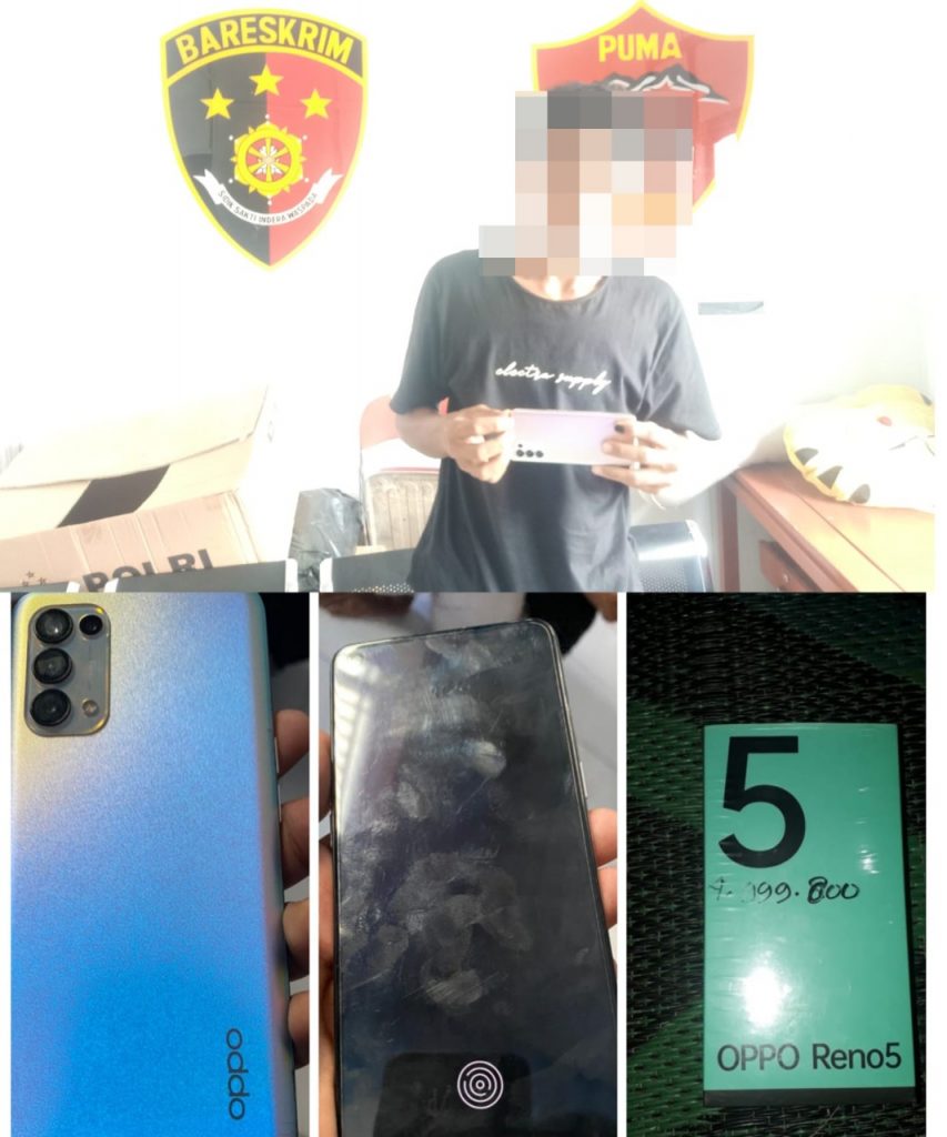 Curi HP Di Labangka, Pelaku Ditangkap Polisi Di Kopang Loteng