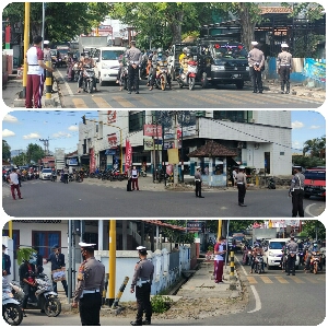 Pray For Home, Polres Sumbawa Ajak Masyarakat Heningkan Cipta