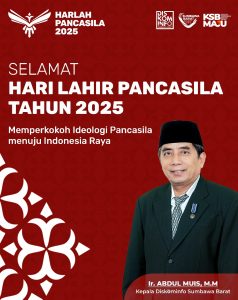 UCAPAN SELAMAT HARI LAHIR PANCASILA TAHUN 2025