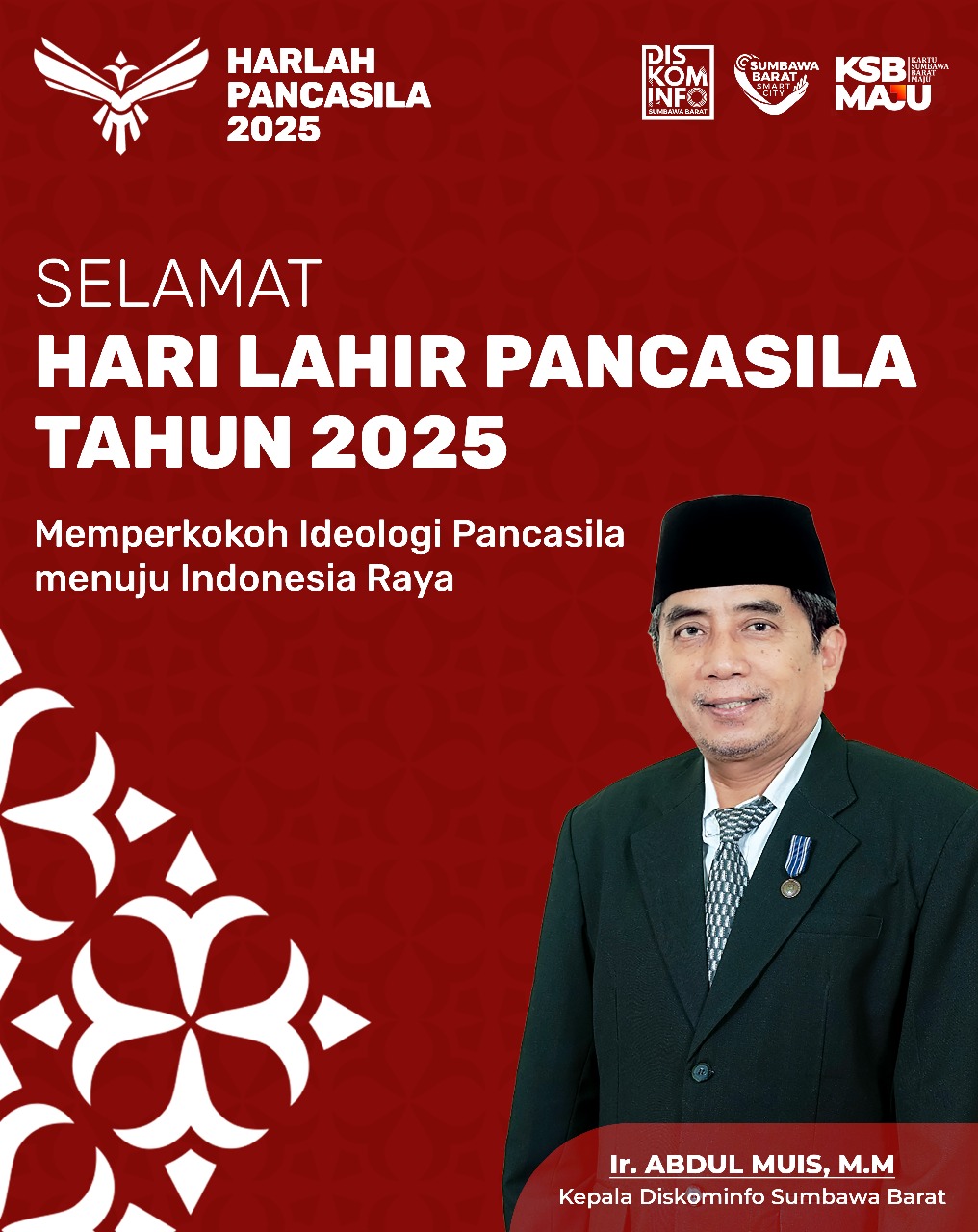 UCAPAN SELAMAT HARI LAHIR PANCASILA TAHUN 2025
