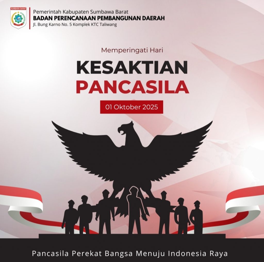 Badan Perencanaan Pembangunan Daerah Kabupaten Sumbawa Barat Mengucapkan