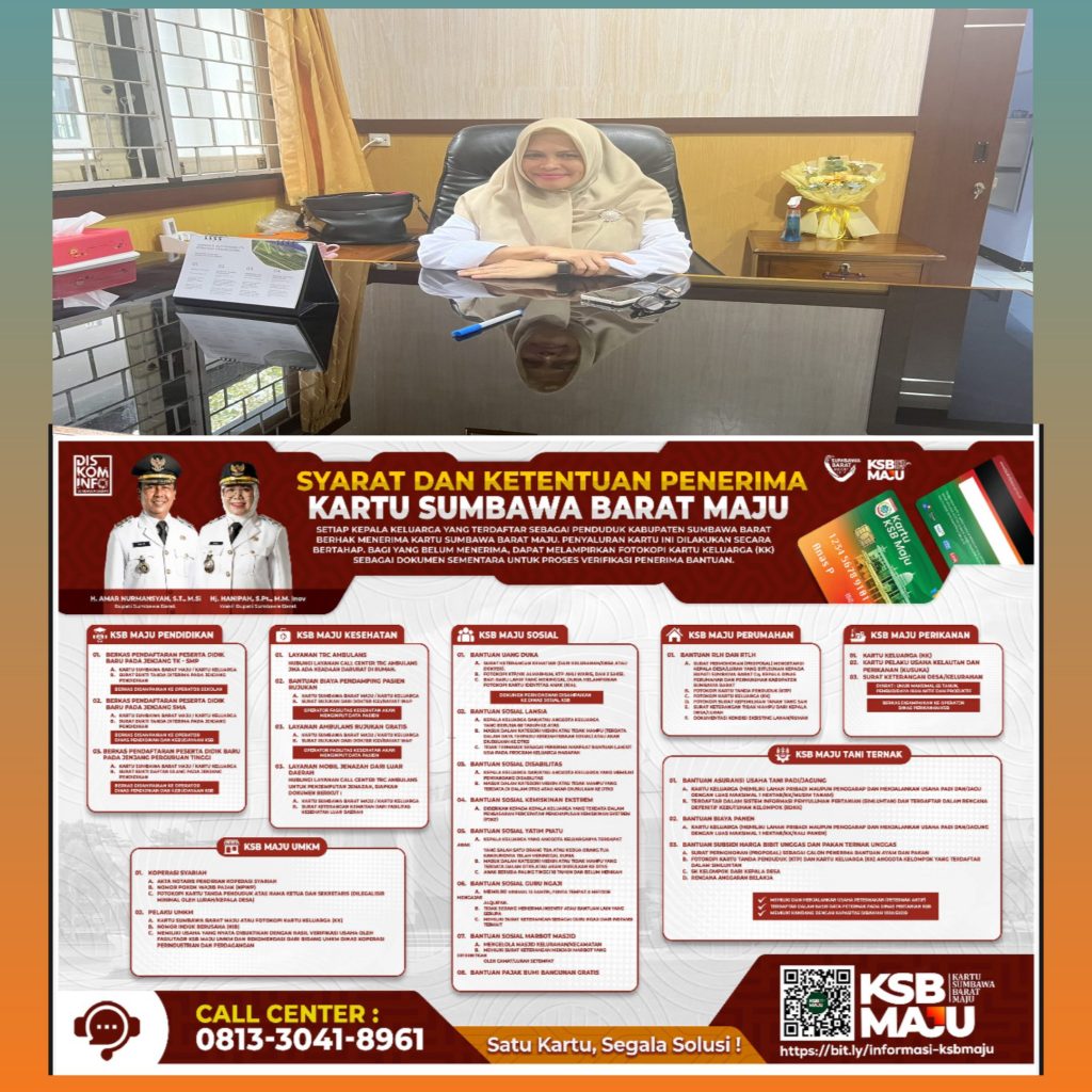 Kadisos KSB : Kartu KSB Maju, Satu Kartu Banyak Manfaat