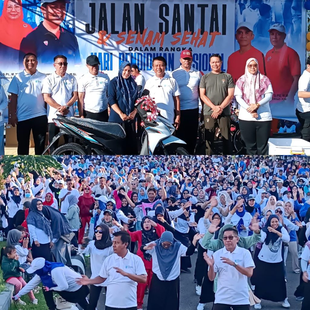 Hardiknas di KSB Dipadati Guru dan Siswa, Beasiswa hingga Hadiah Motor Warnai Komitmen Pendidikan
