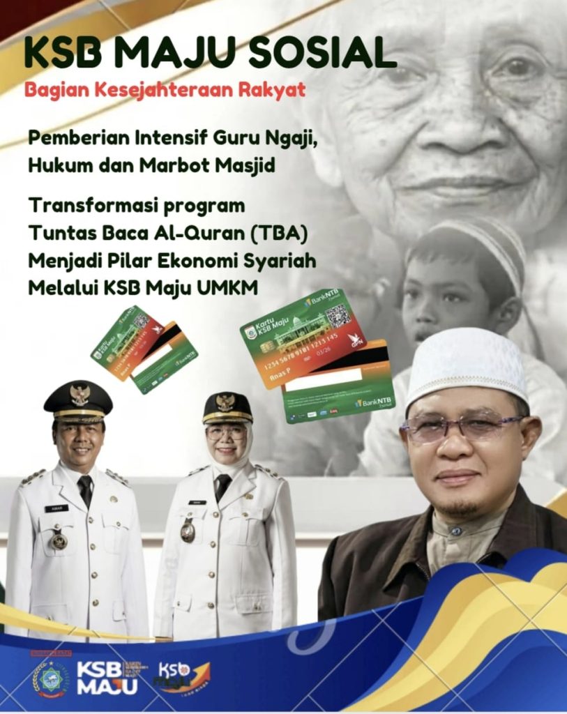 Kartu KSb Maju Sosial Instrumen Utama  Wujudkan Kesejahteraan Tokoh Agama di Sumbawa Barat 