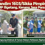 Dandim 1603/Sikka Pimpin Ziarah di TMP Iligetang, Kenang Jasa Para Pahlawan