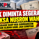 KPK Diminta Segera Periksa Nusron Wahid, Dugaan Suap HGB Summarecon dan Aliran Uang Jadi Sorotan