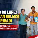 Frando Da Lopez Hibahkan Koleksi Buku Pribadi, Dorong Perpustakaan Jadi Ruang Hidup Literasi Sikka