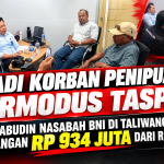 Jadi Korban Penipuan Bermodus Taspen, H.Sahabudin Nasabah BNI di Taliwang Kehilangan Rp 934 Juta Didalam Rekening