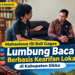 Mahasiswa ISI Bali Gagas Lumbung Baca Berbasis Kearifan Lokal di Kabupaten Sikka