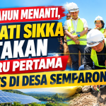 81 Tahun Menanti, Bupati Sikka Letakan Baru Pertama PLTS Di Desa Semparong