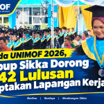 Wisuda UNIMOF 2026, Wabup Sikka Dorong 142 Lulusan Ciptakan Lapangan Kerja