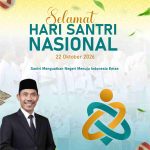 Dinas Pekerjaan Umum dan Penataan Ruang Kabupaten Sumbawa Barat Mengucapkan Selamat Hari Santri Nasional  Tanggal 22 Oktober 2026
